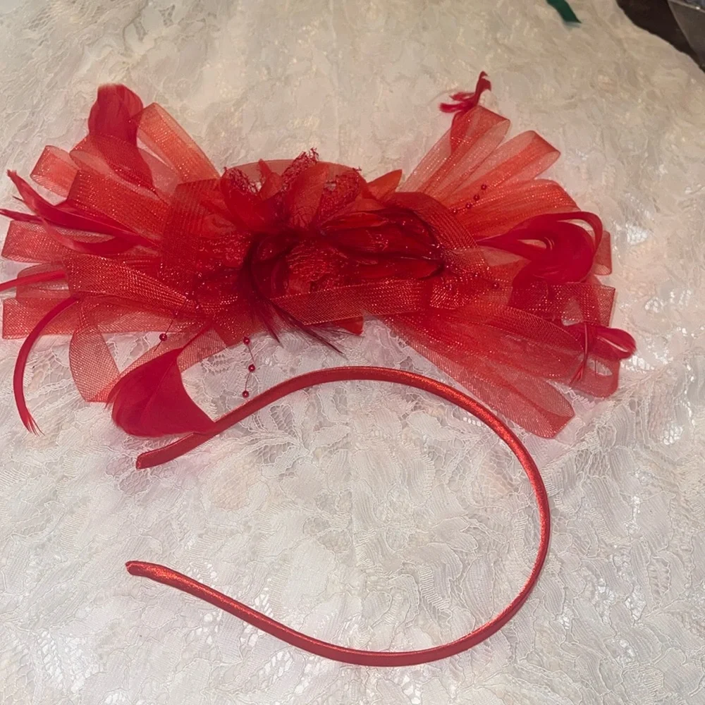 Tulle Fascinators Tea Party Kentucky Derby Cocktail Wedding Fancy Dress new